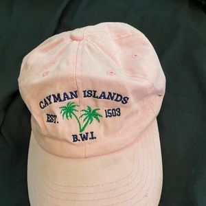 Pink hat from the cayman islands